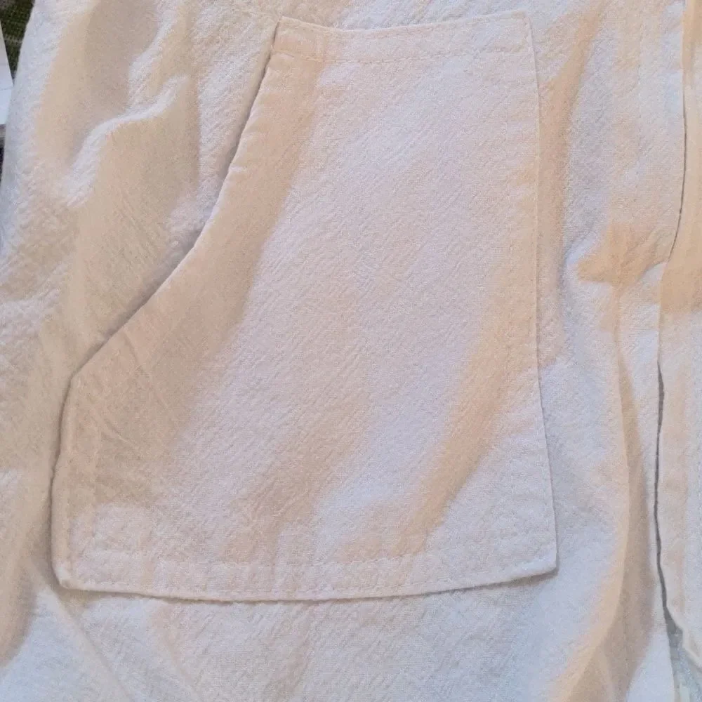 Xcaret Mexico white vintage jacket‎ size small